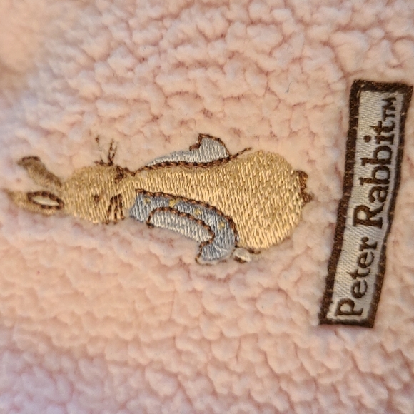 Peter Rabbit Baby light pink hooded bunting suit - Picture 4 of 5